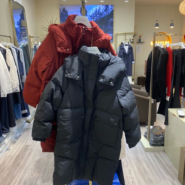 麦寻冬季新款女款中长款时尚休闲保暖羽绒服yrmlq007