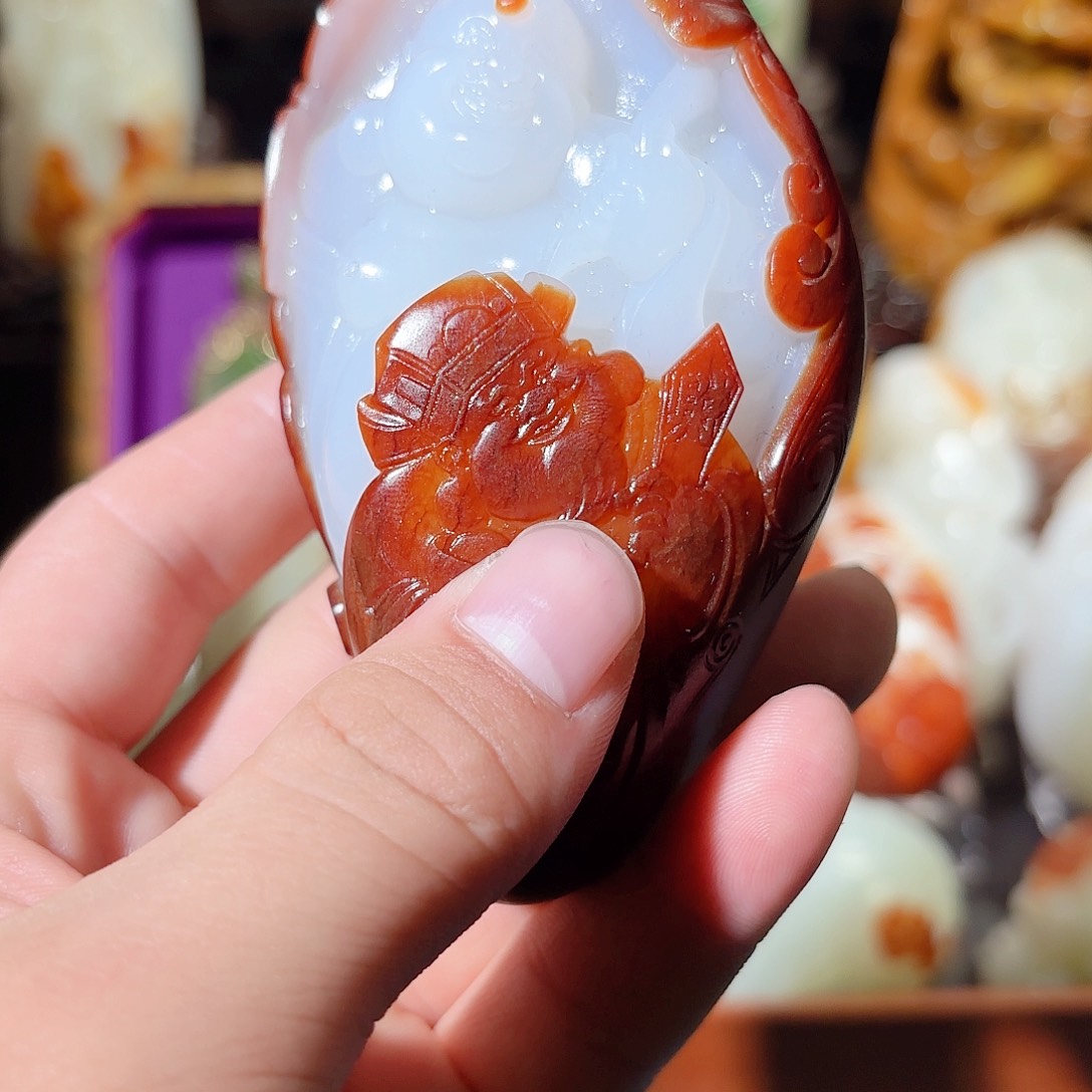 和田玉把件未镶嵌山***.