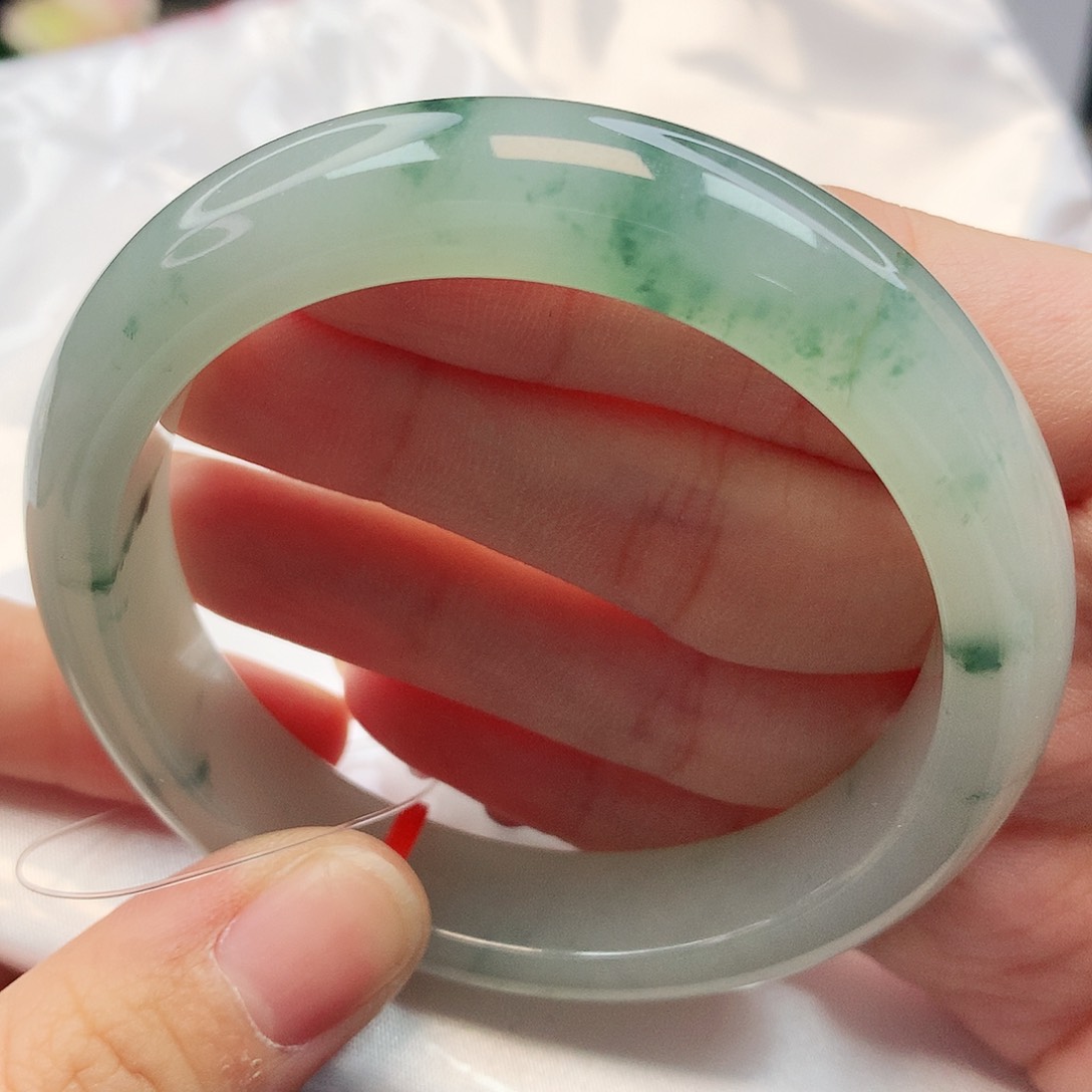 未镶嵌手镯翡翠天然缅甸a货翡翠32