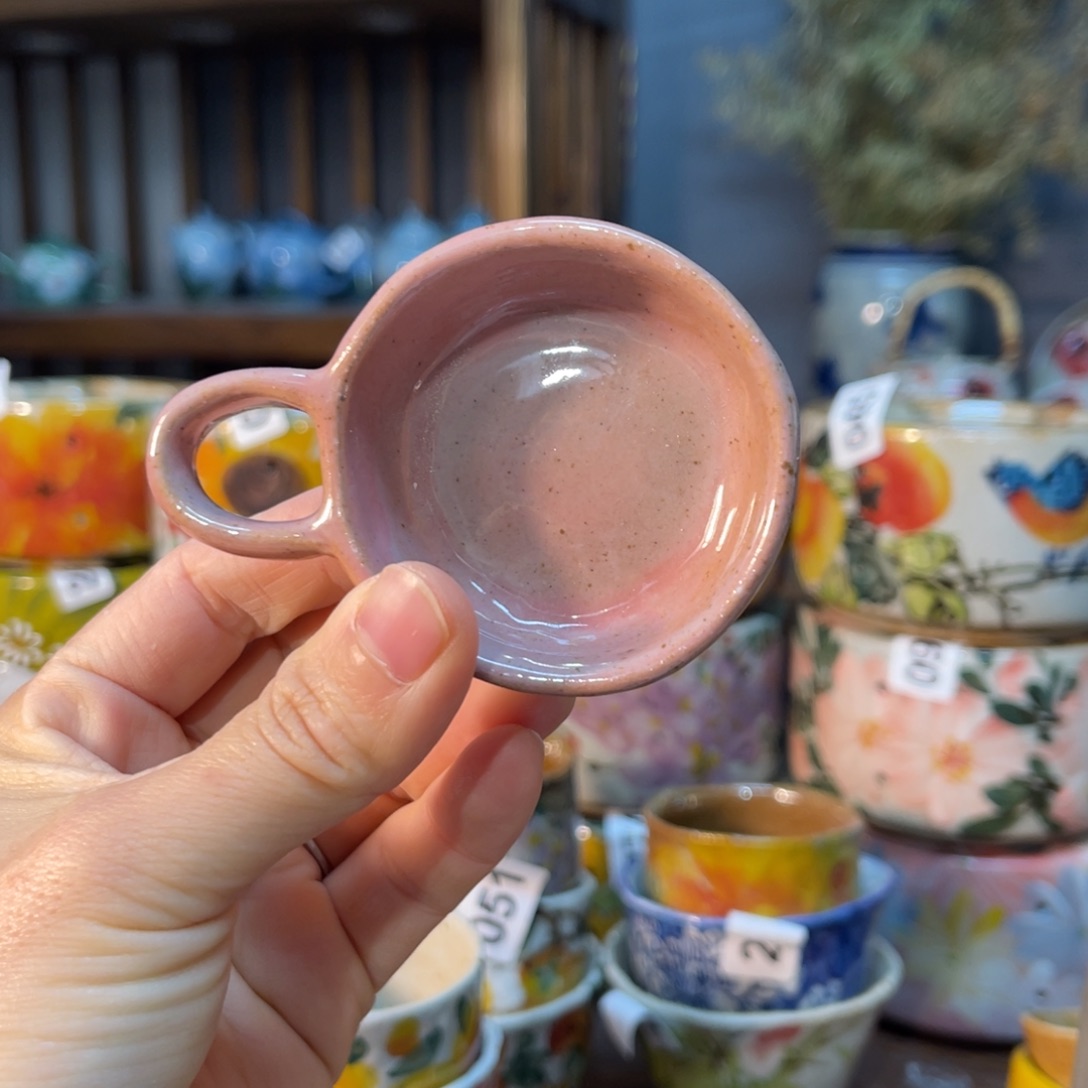 杯&****&素浅陶瓷手工手绘