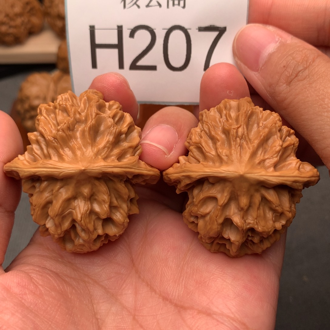 文玩核桃把件44+帝王狮子头