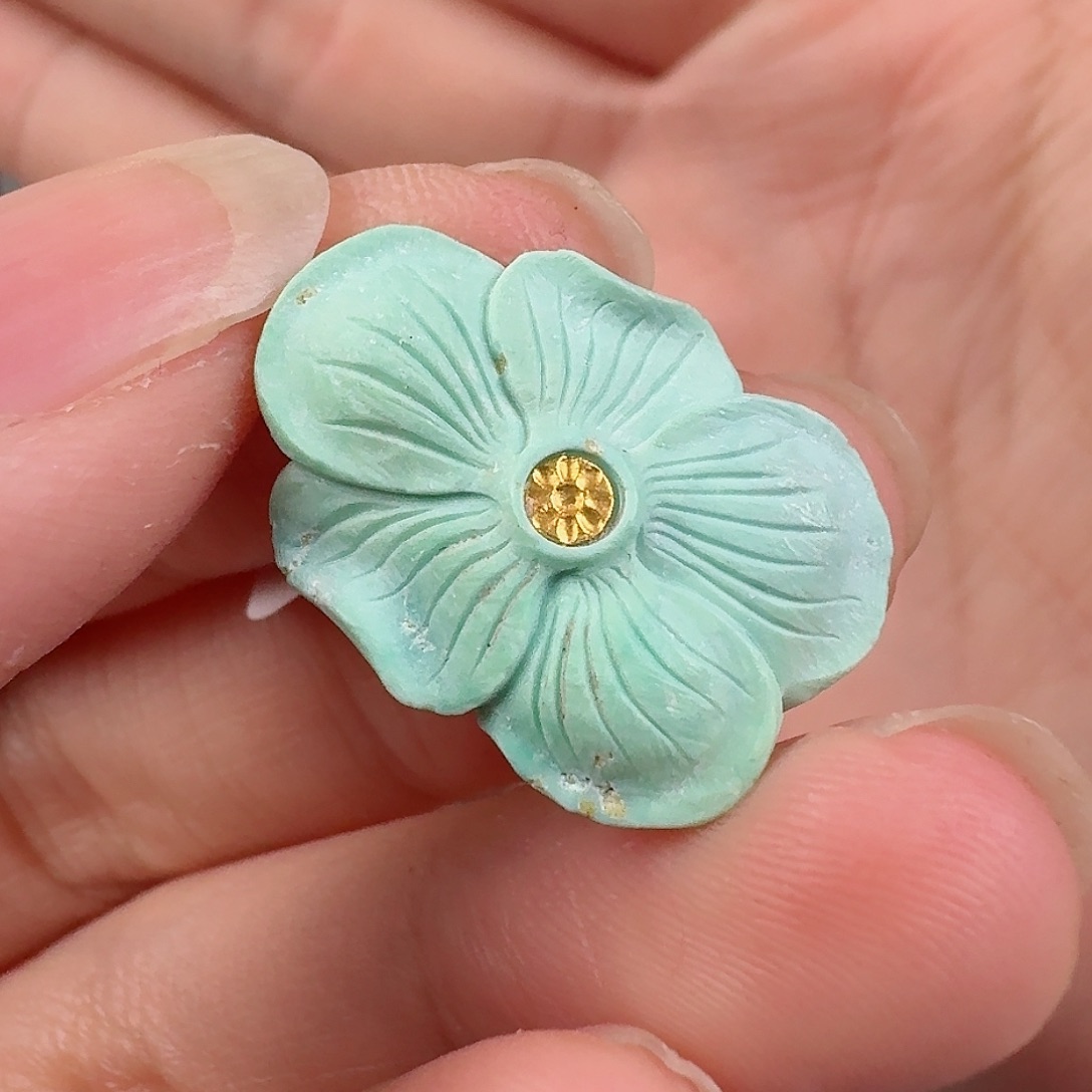 绿松石珠宝奇石未镶嵌