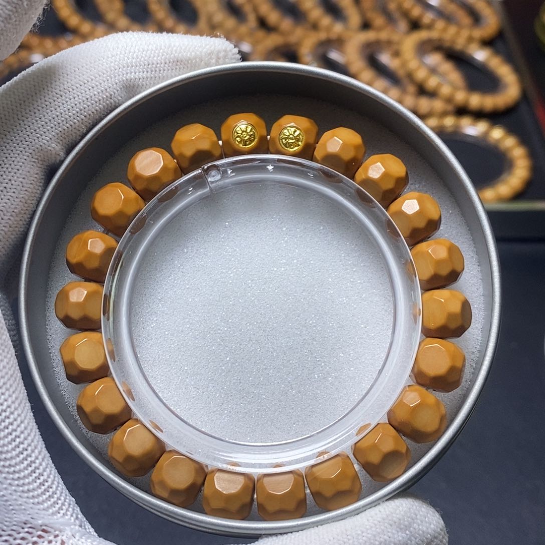 猴头核桃手串18k双标六方 10+ 全品 250号