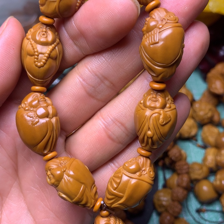 橄榄核手串/手链财迷一条