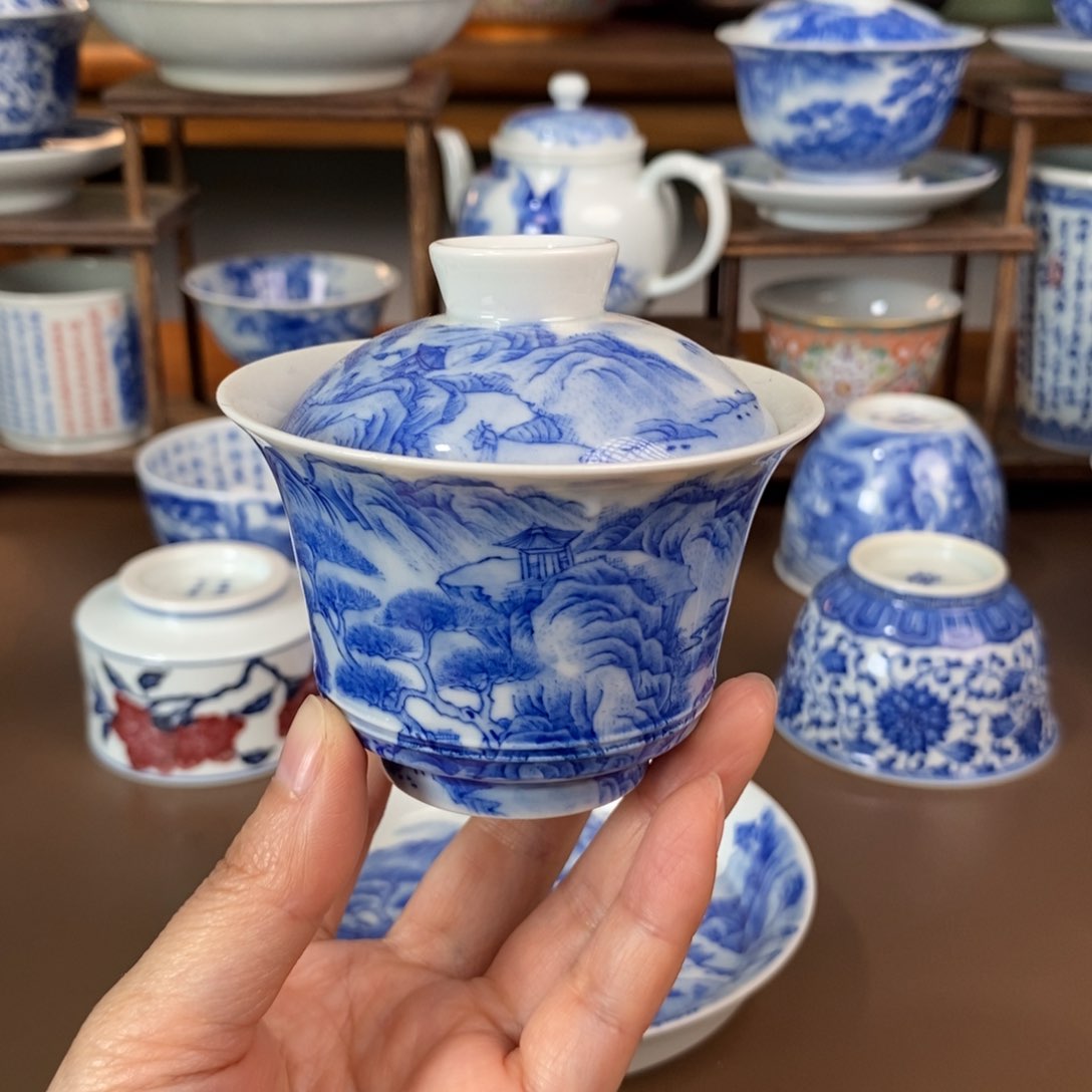 景德镇陶瓷手工手绘