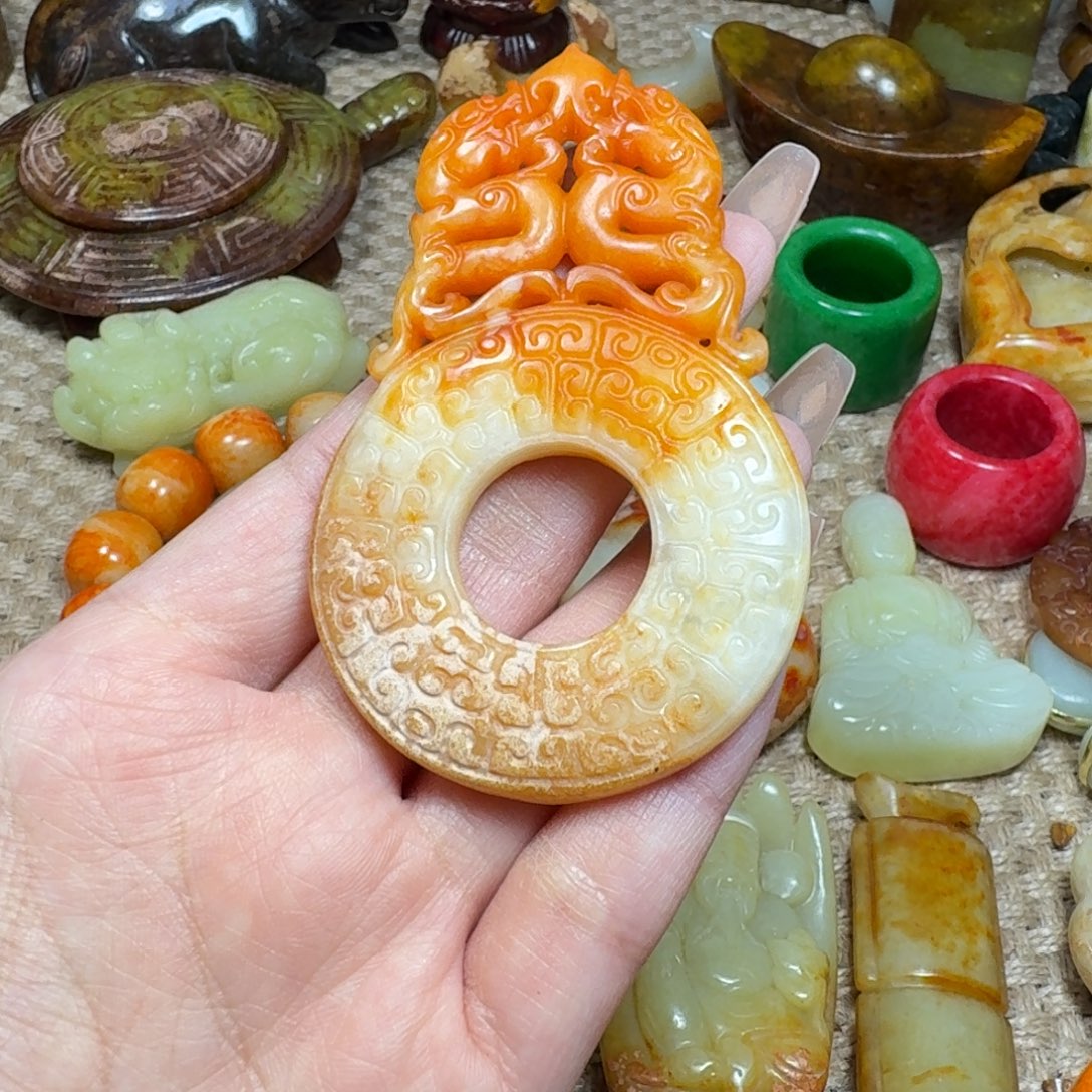 吊坠白玉菩提挂件