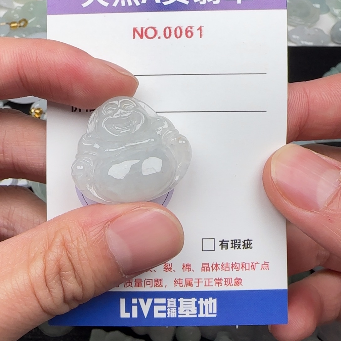 翡翠未镶嵌颈饰61