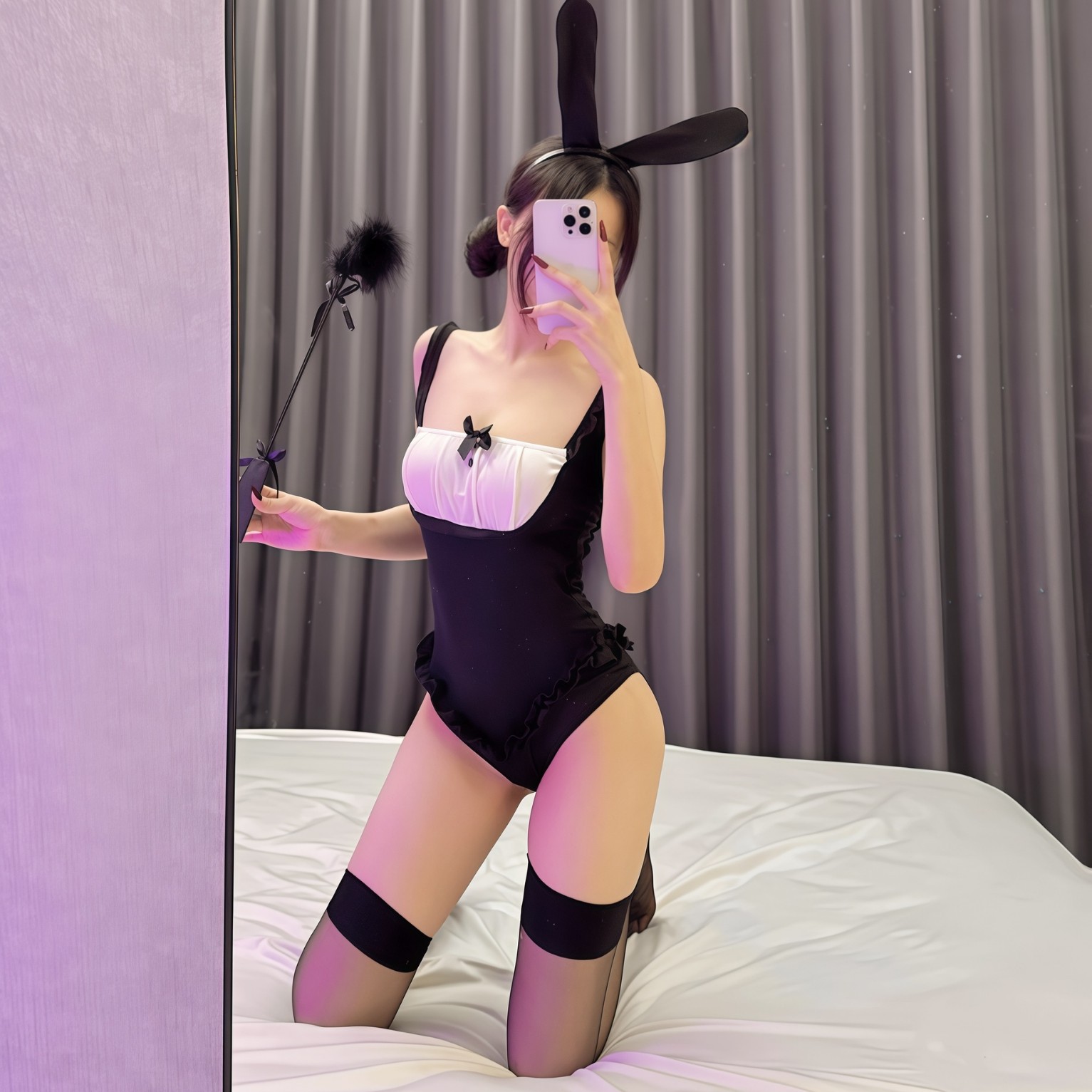 【80-180斤】火辣制服诱惑连体衣角色二次元cos兔女郎