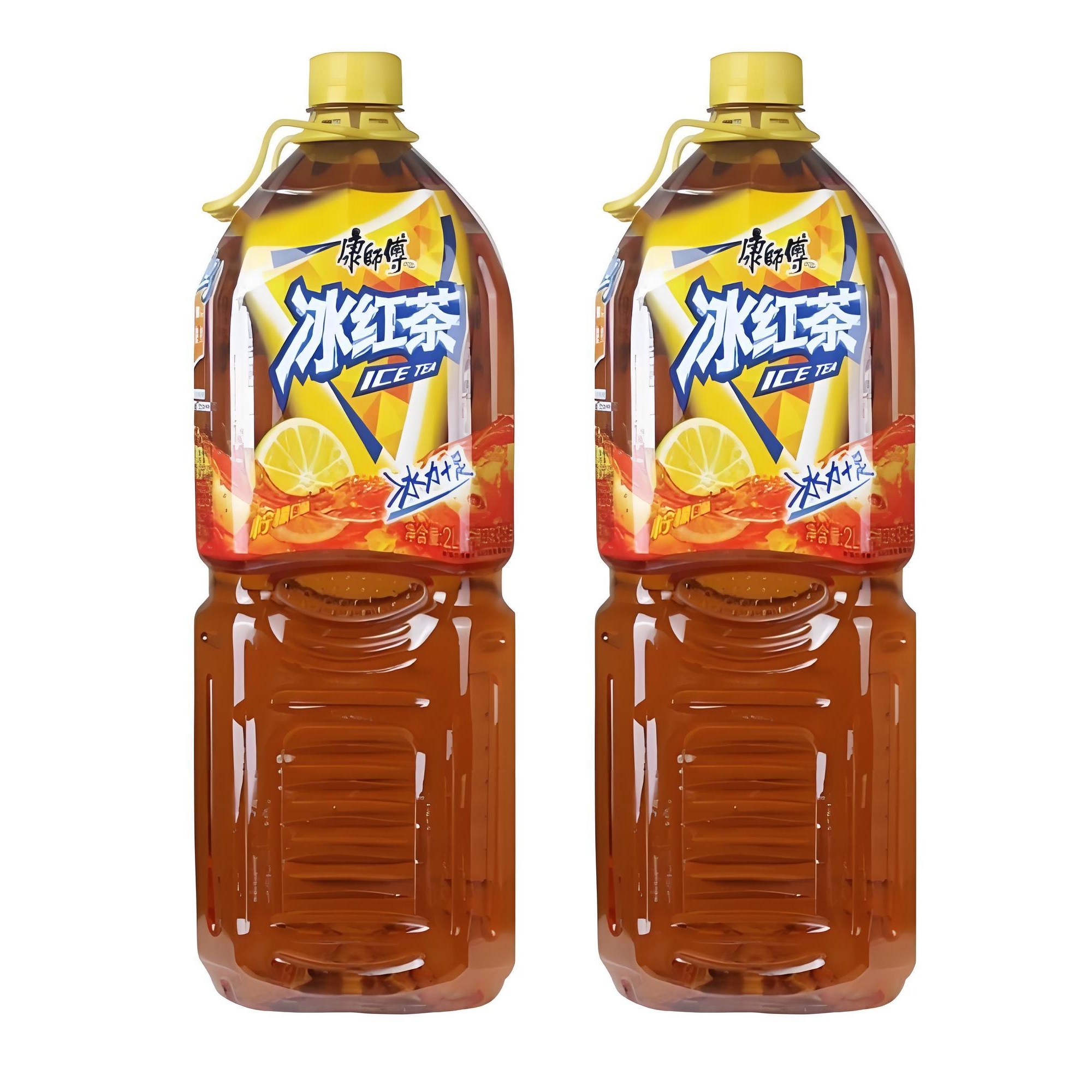 康师傅冰红茶2升*1/2瓶夏日美味解渴冰红茶饮料冰镇饮料特惠批发