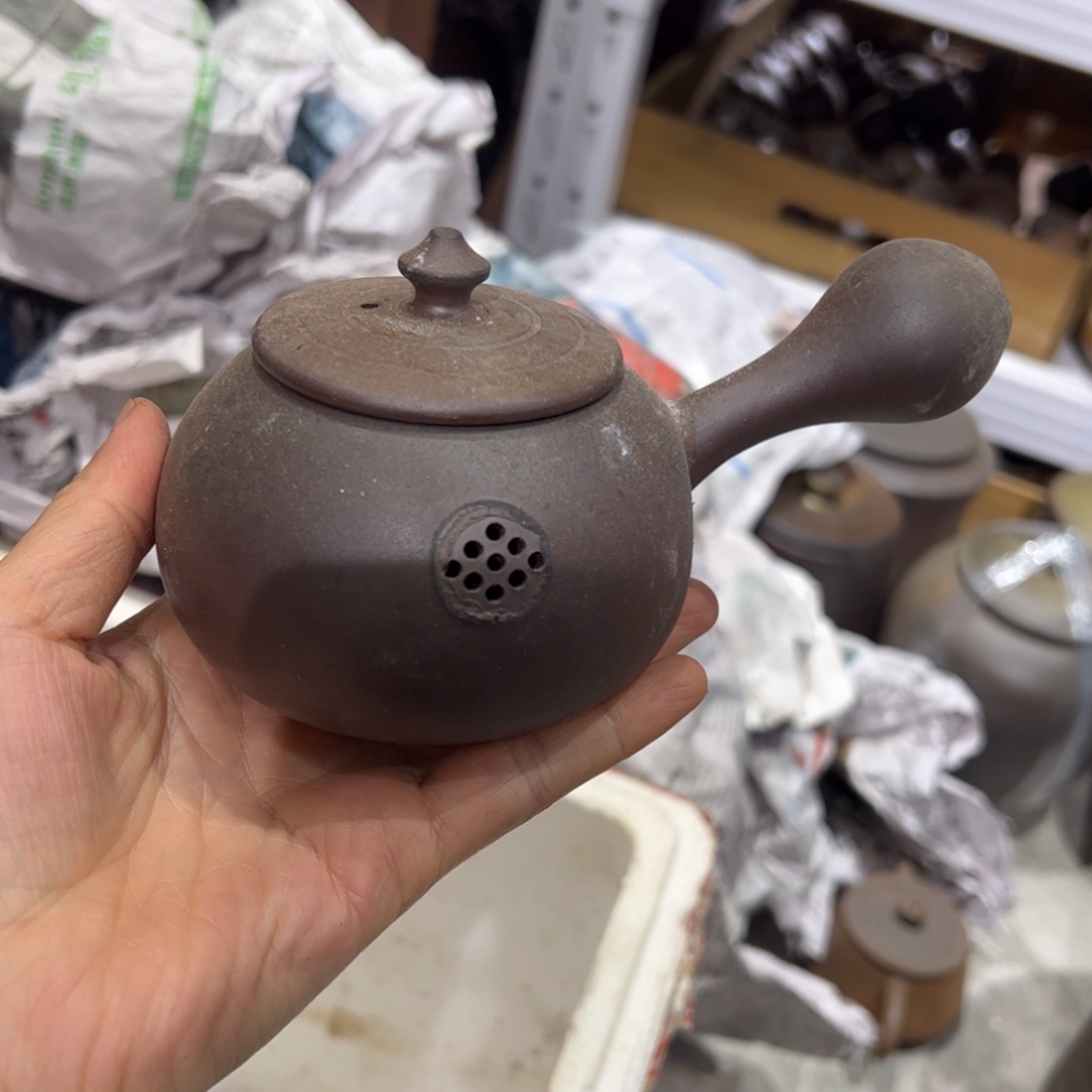 贵台龙窑柴烧茶壶72