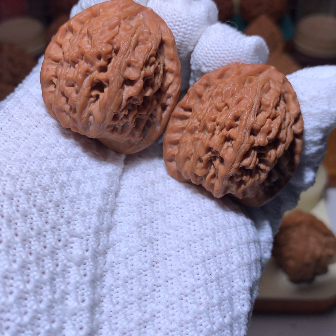 文玩核桃把件原装小众全品野生九仙庙全品