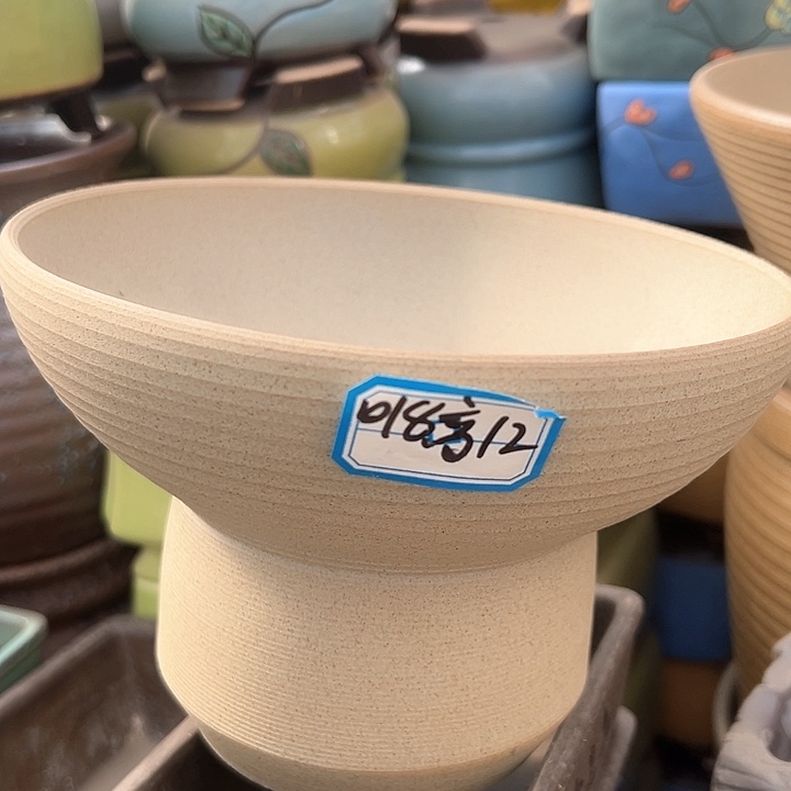 陶瓷景德镇精品花盆栽适合盆