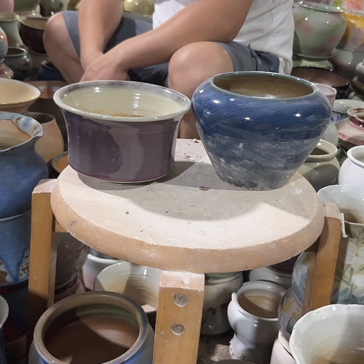 瓶口13高10瑕景德镇陶瓷满29包邮