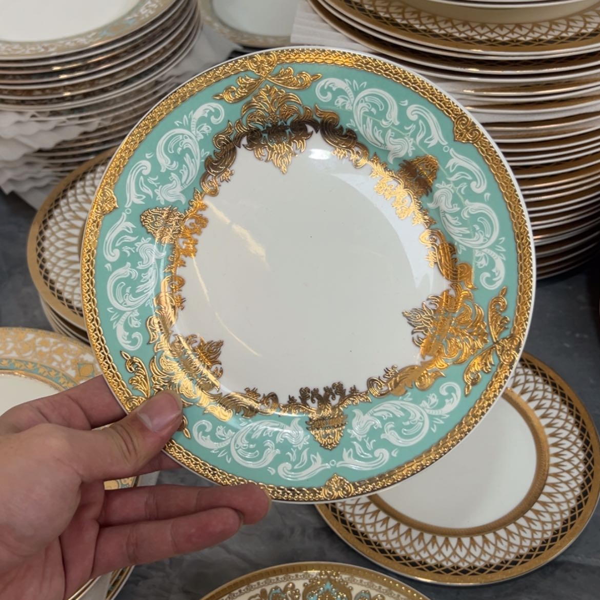 【闪购商品】瓷片7.5寸平盘两个一单福利价