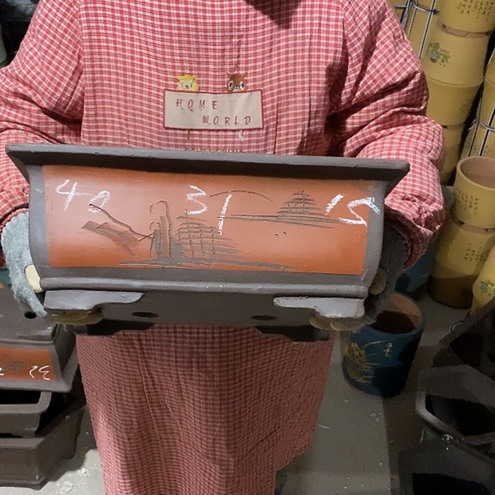 紫砂花盆紫砂花盆