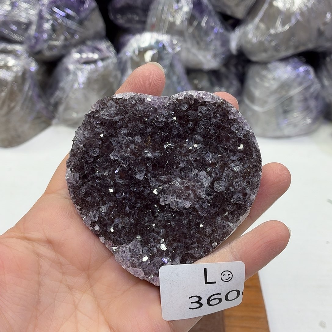 未镶嵌水晶摆件天然紫水晶