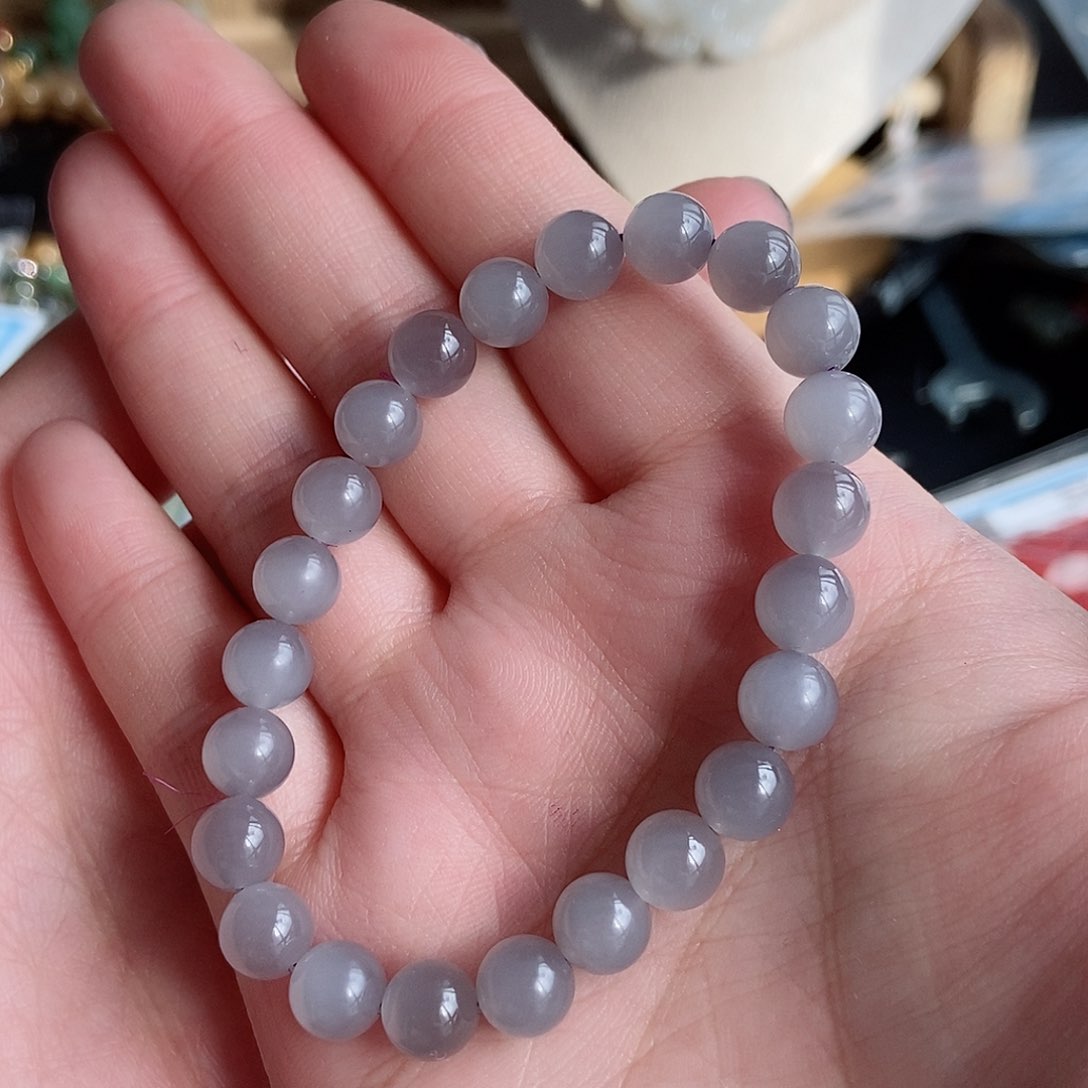 和田玉手链未镶嵌秀