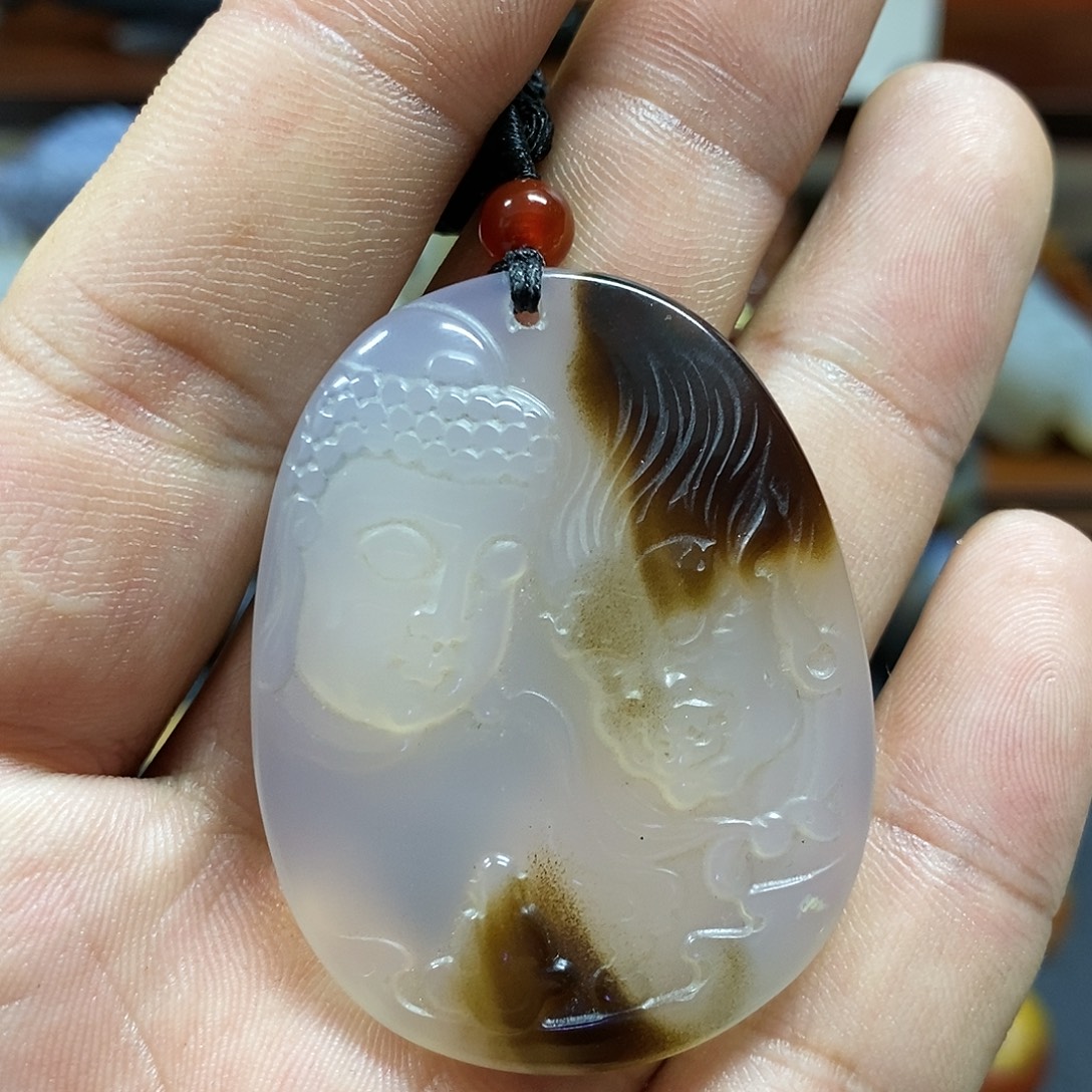 玛瑙/玉髓未镶嵌颈饰