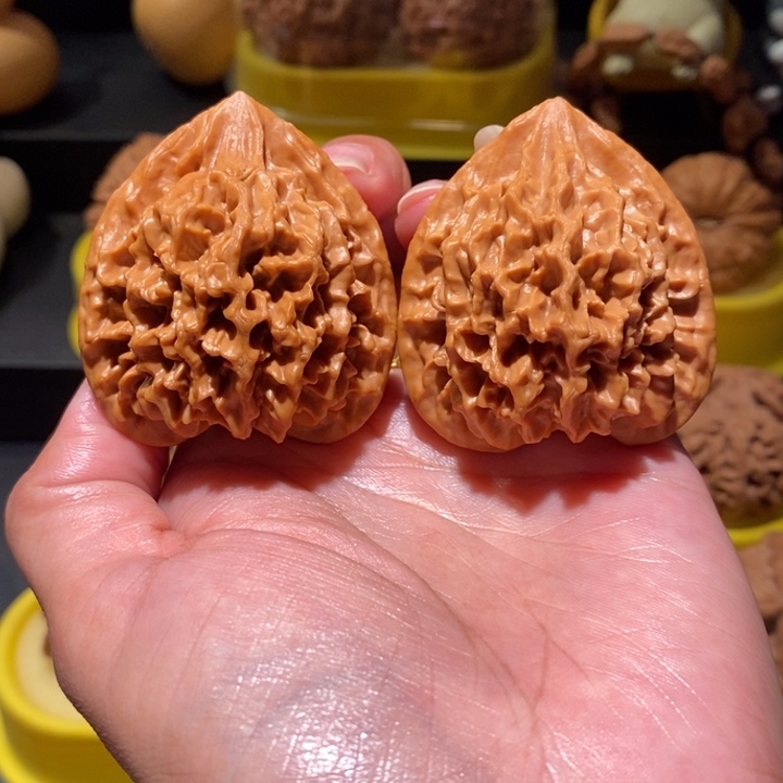 把件文玩核桃文玩核桃45尺帝王