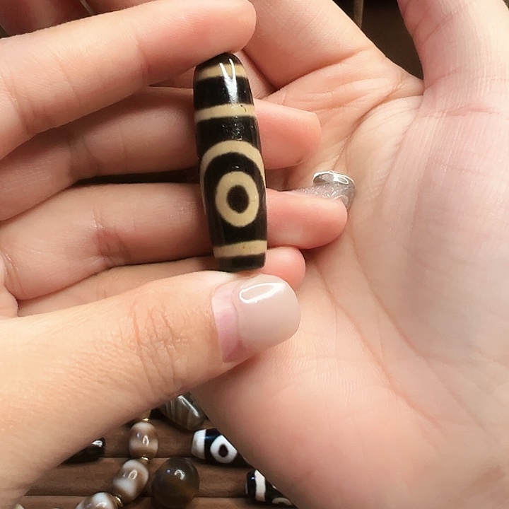 玛瑙/玉髓颈饰未镶嵌摩*轮