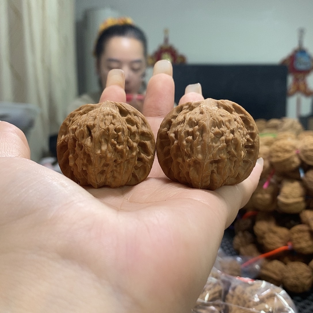把件文玩核桃40➕磨盘