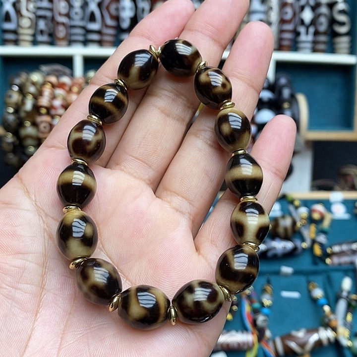 玛瑙/玉髓颈饰合金老****发