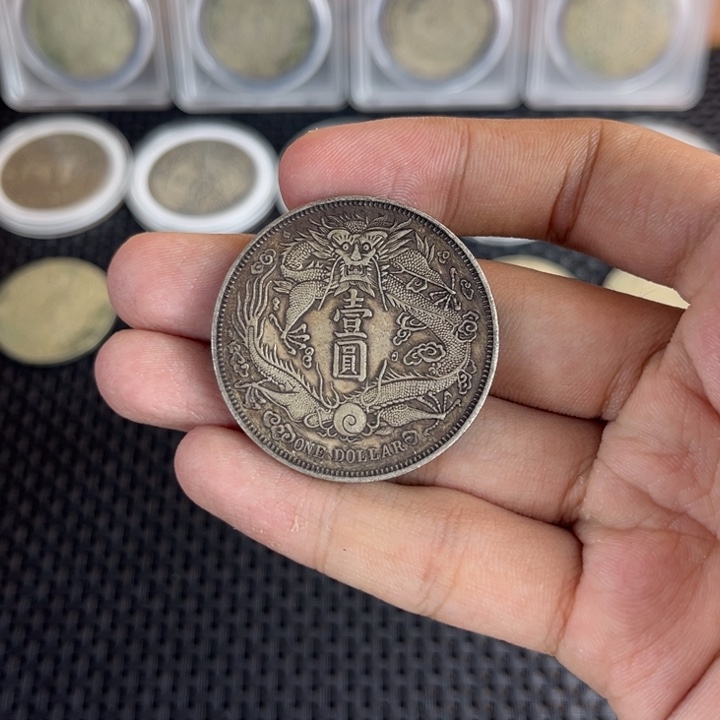 金属大头龙洋船洋工艺品