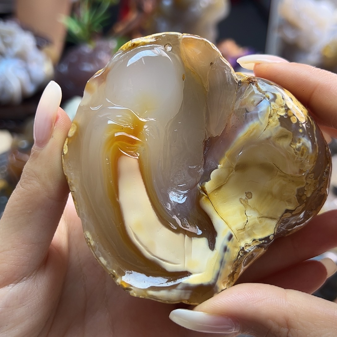 玛瑙/玉髓未镶嵌颈饰