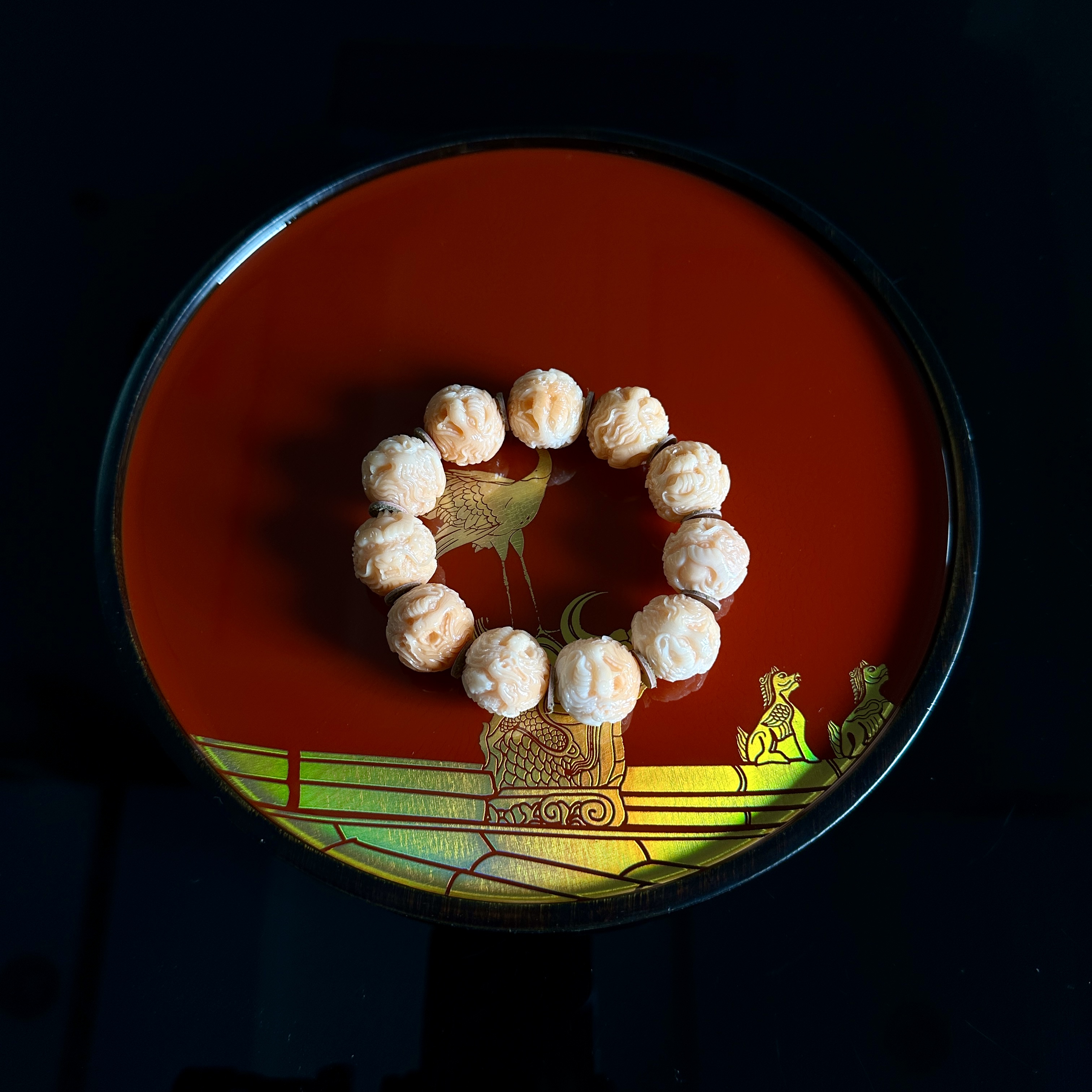 【贺岁巨献】高端奢藏四兽立体浮雕手串多样性发一