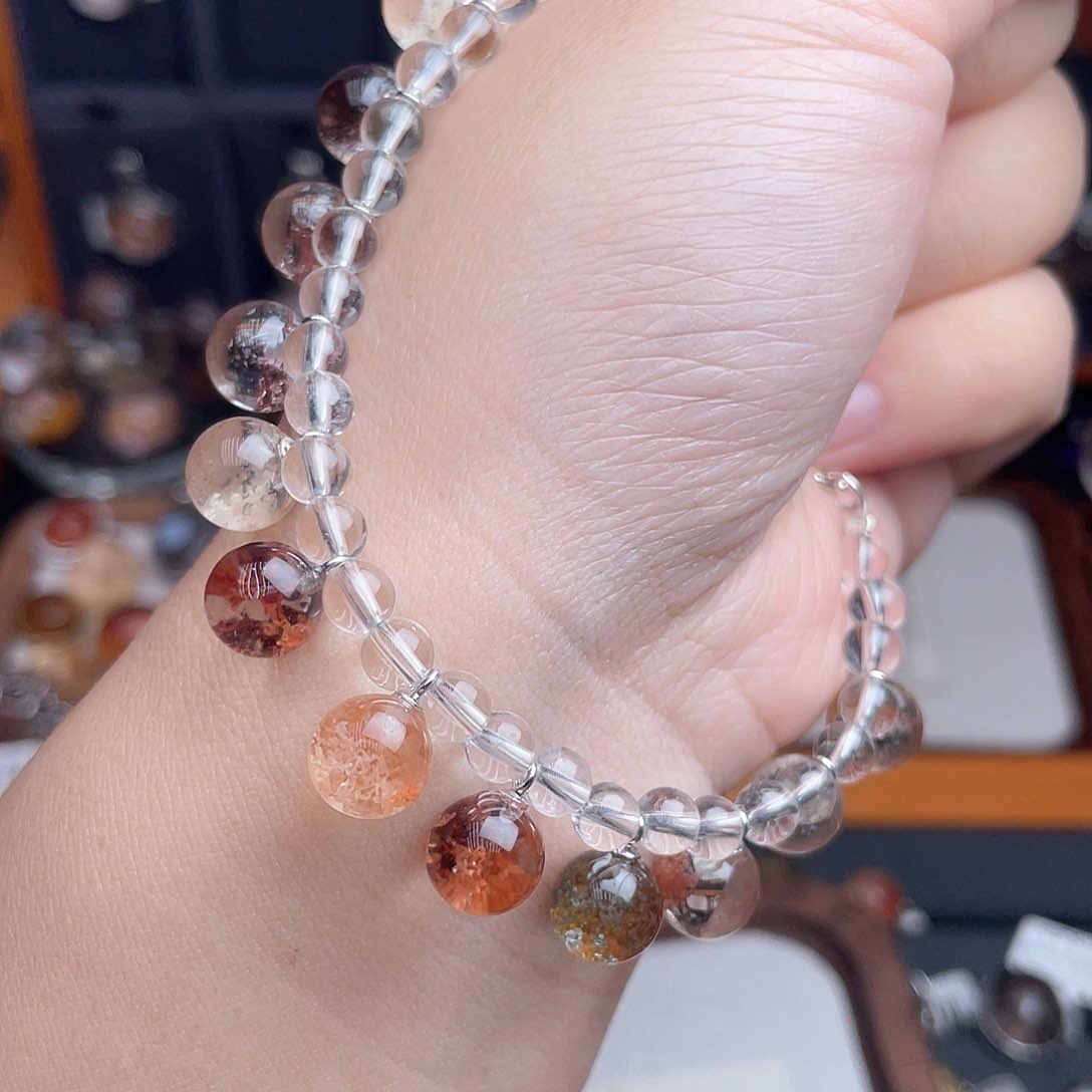 水晶手链银S925镶嵌h****…