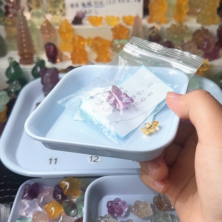 我****萤石摆件未镶嵌萤石