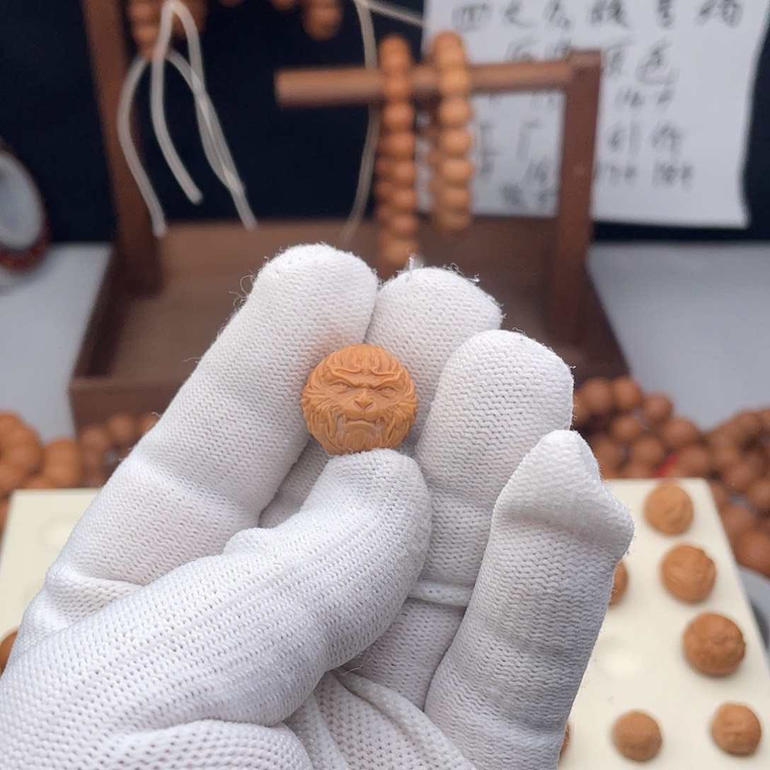 ༻***༺猴头核桃吊坠猴单颗