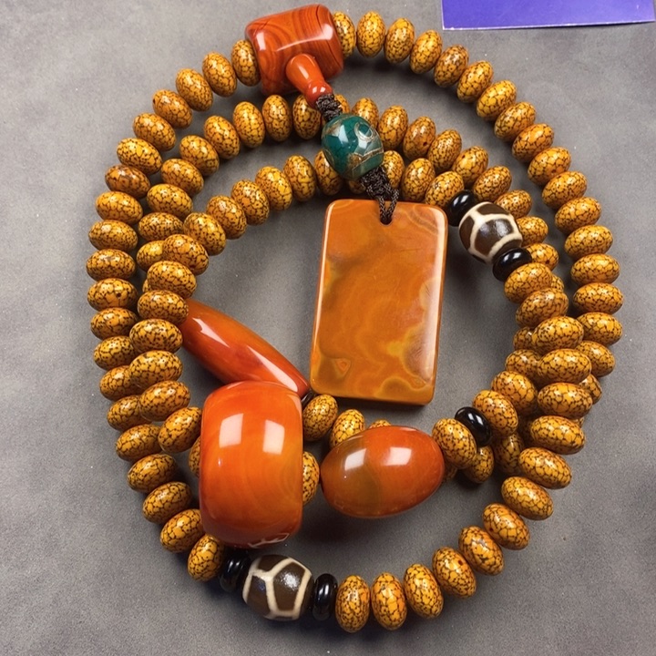 星月菩提吊坠星月