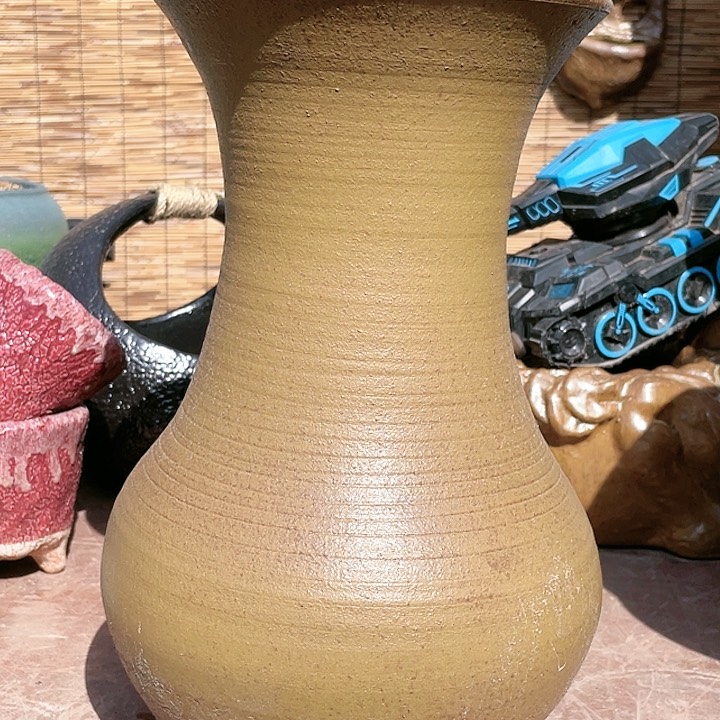 紫砂花盆20.34无孔无孔