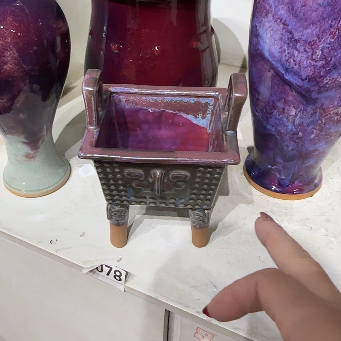 陶摆件郑家钧窑摆件