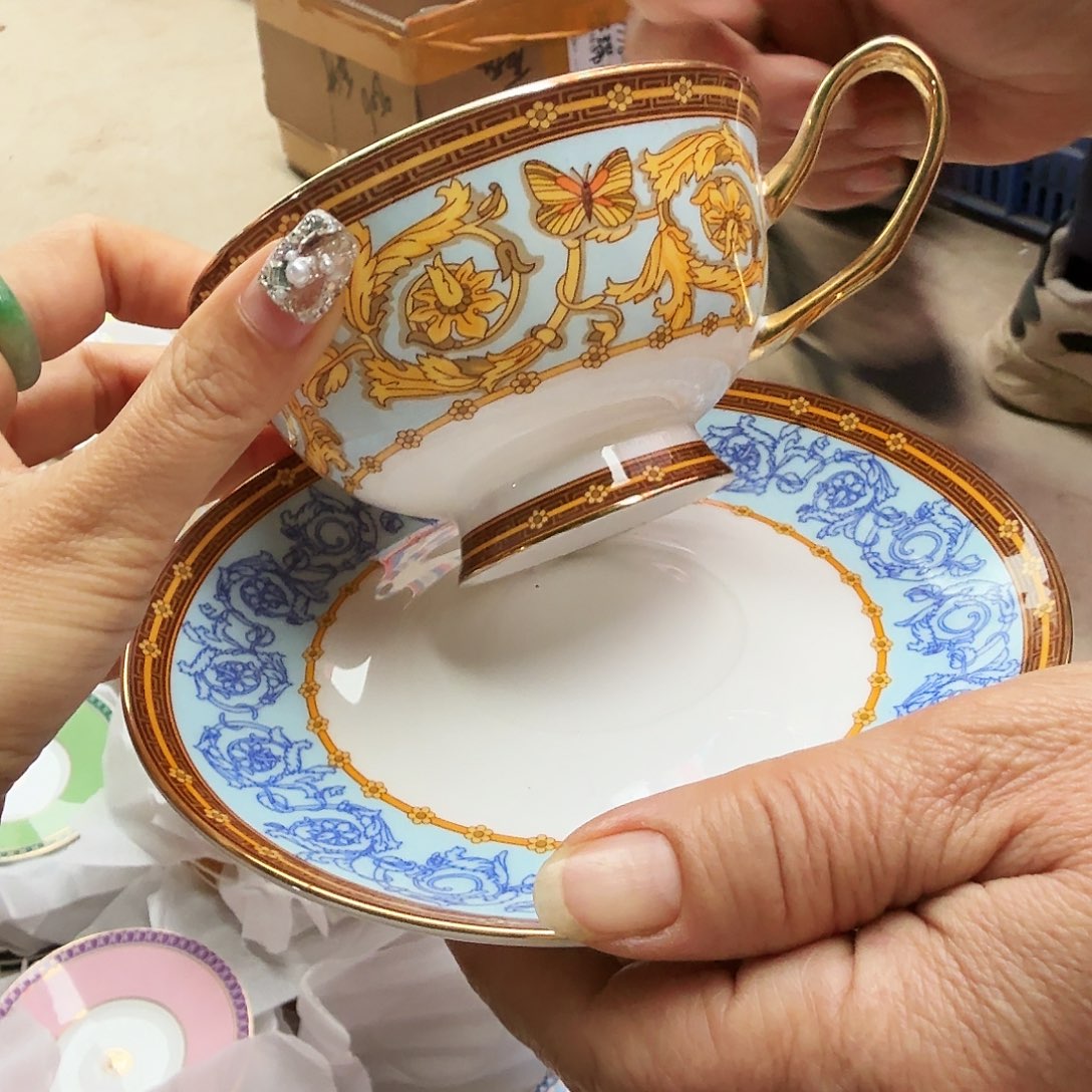 搪瓷骨瓷餐具高温陶瓷家用微瑕