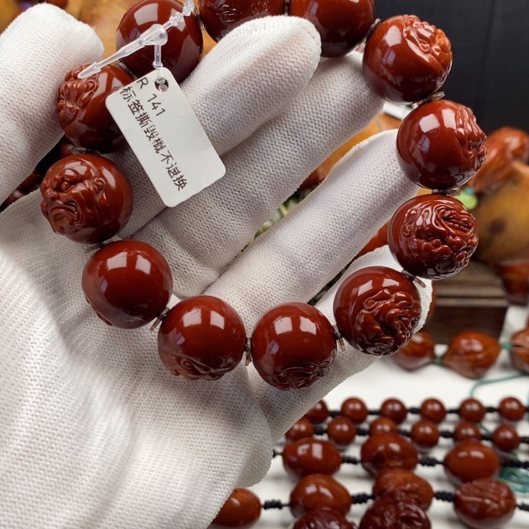 橄榄核手串可***翅我想知道