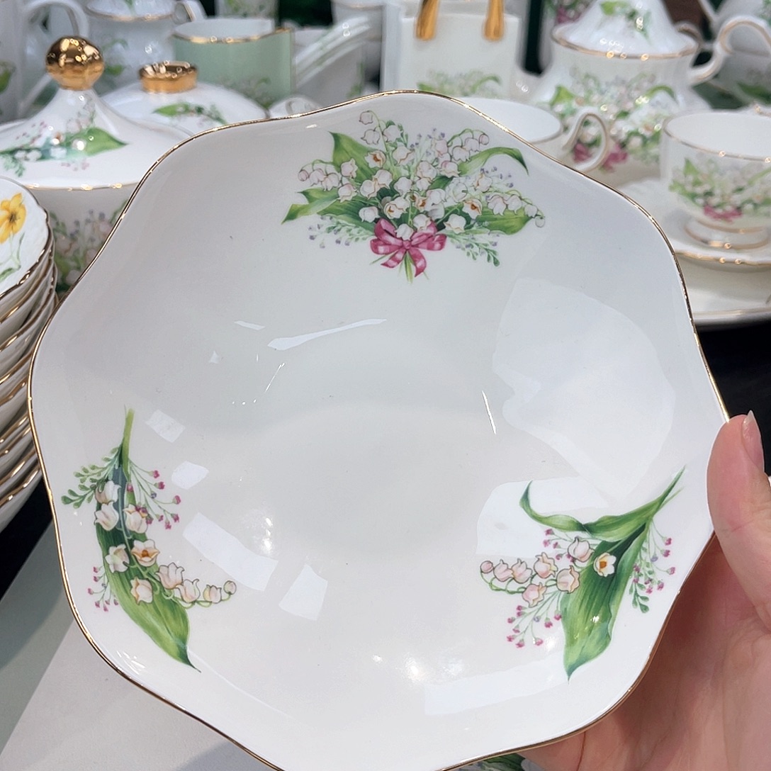 骨瓷七寸斗碗———————-