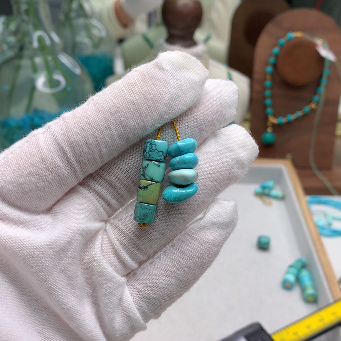 绿松石未镶嵌配饰