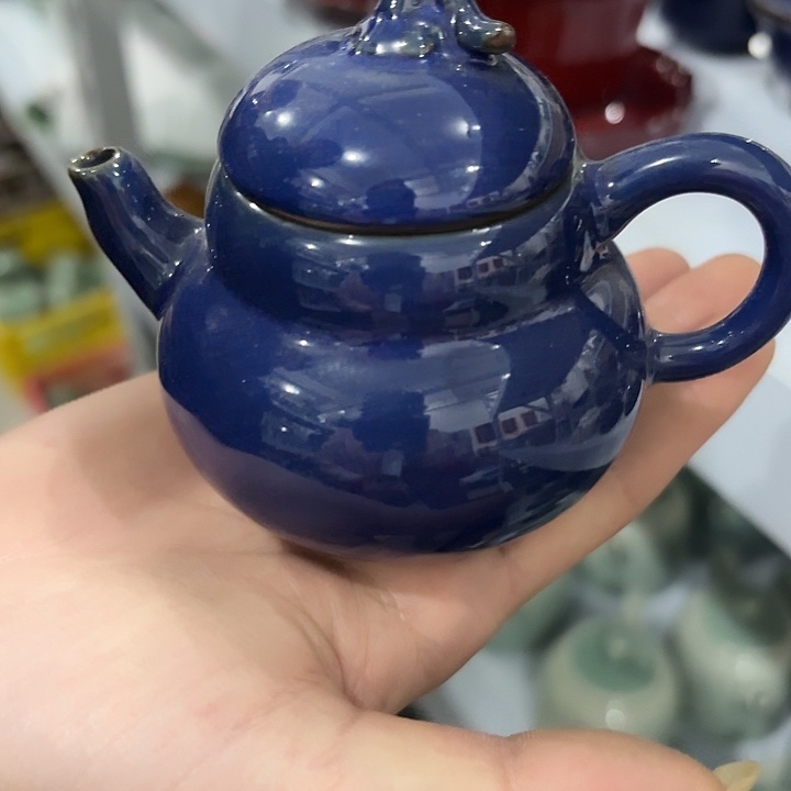 龙泉云间青瓷小米茶器