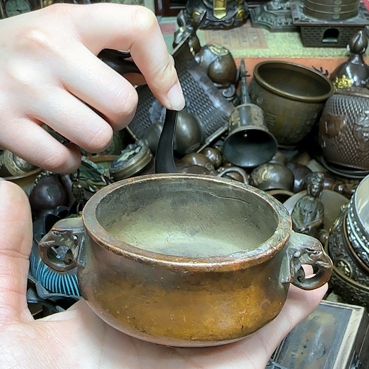 铜材质文玩客厅家具摆件