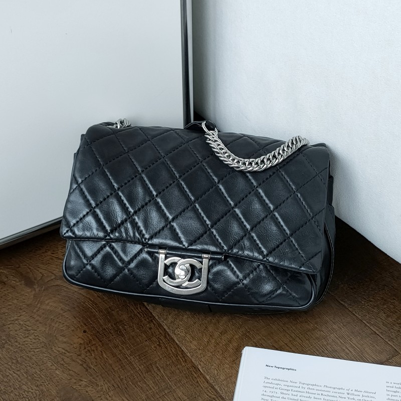 95新 Chanel/香奈儿 【24期免息】爱丁堡系列麻花链单肩包 50860