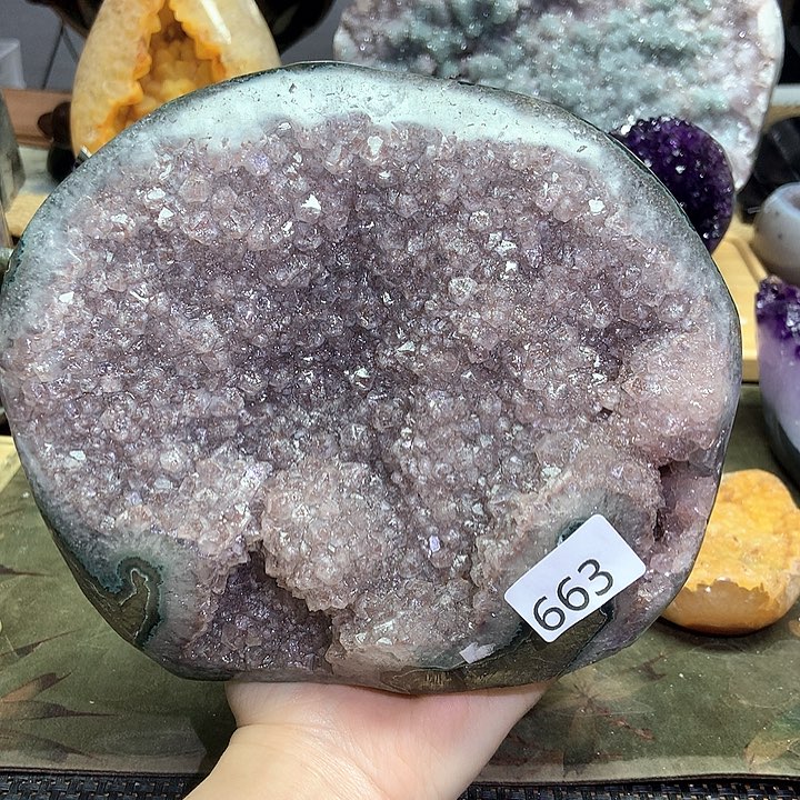 紫晶大型摆件（非配饰）未镶嵌