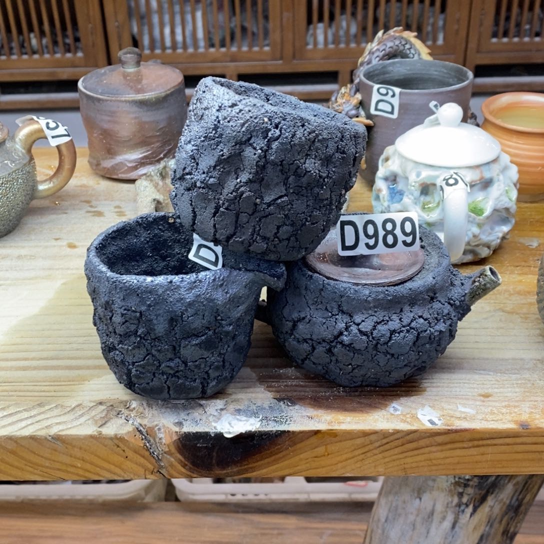 陶园柴烧，精品高货㋛****?989三个