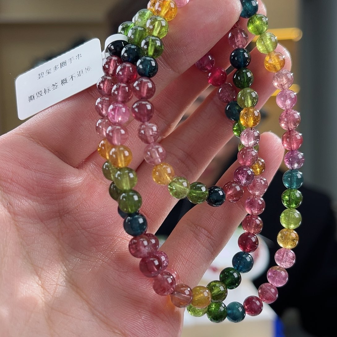 碧玺碧玺5mm           未镶嵌六*