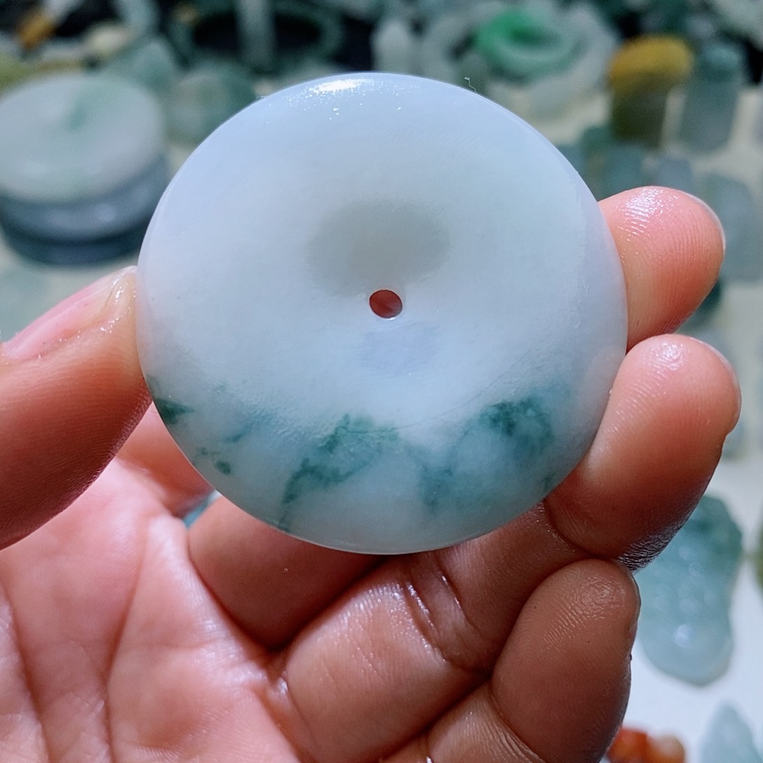 定制翡翠未镶嵌毛货