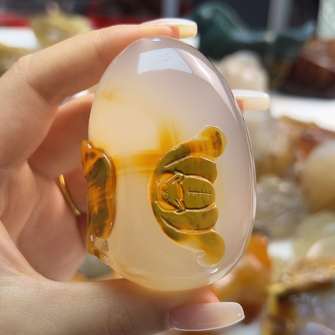 玛瑙/玉髓未镶嵌颈饰