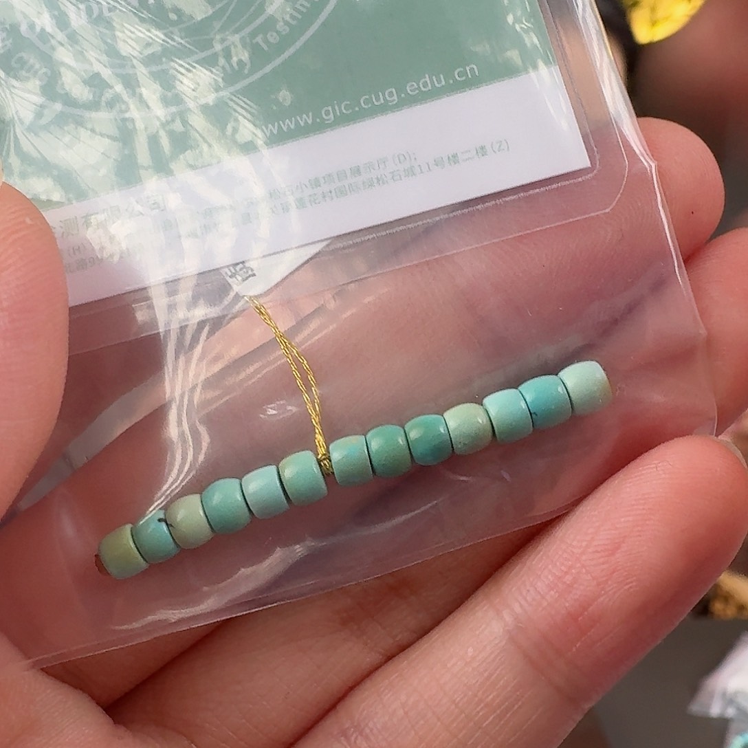 绿松石珠宝奇石未镶嵌