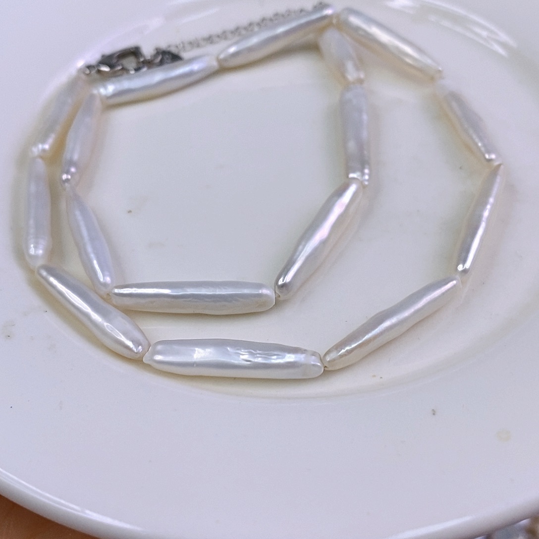 淡水珍珠手绳合金