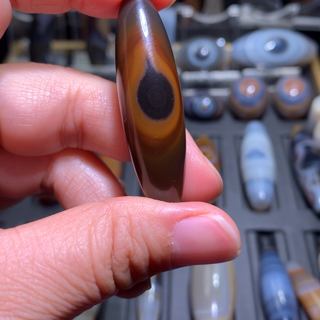 半***醋玛瑙/玉髓未镶嵌颈饰